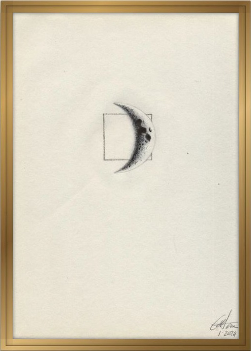 Glifo della Luna e del Quadrato