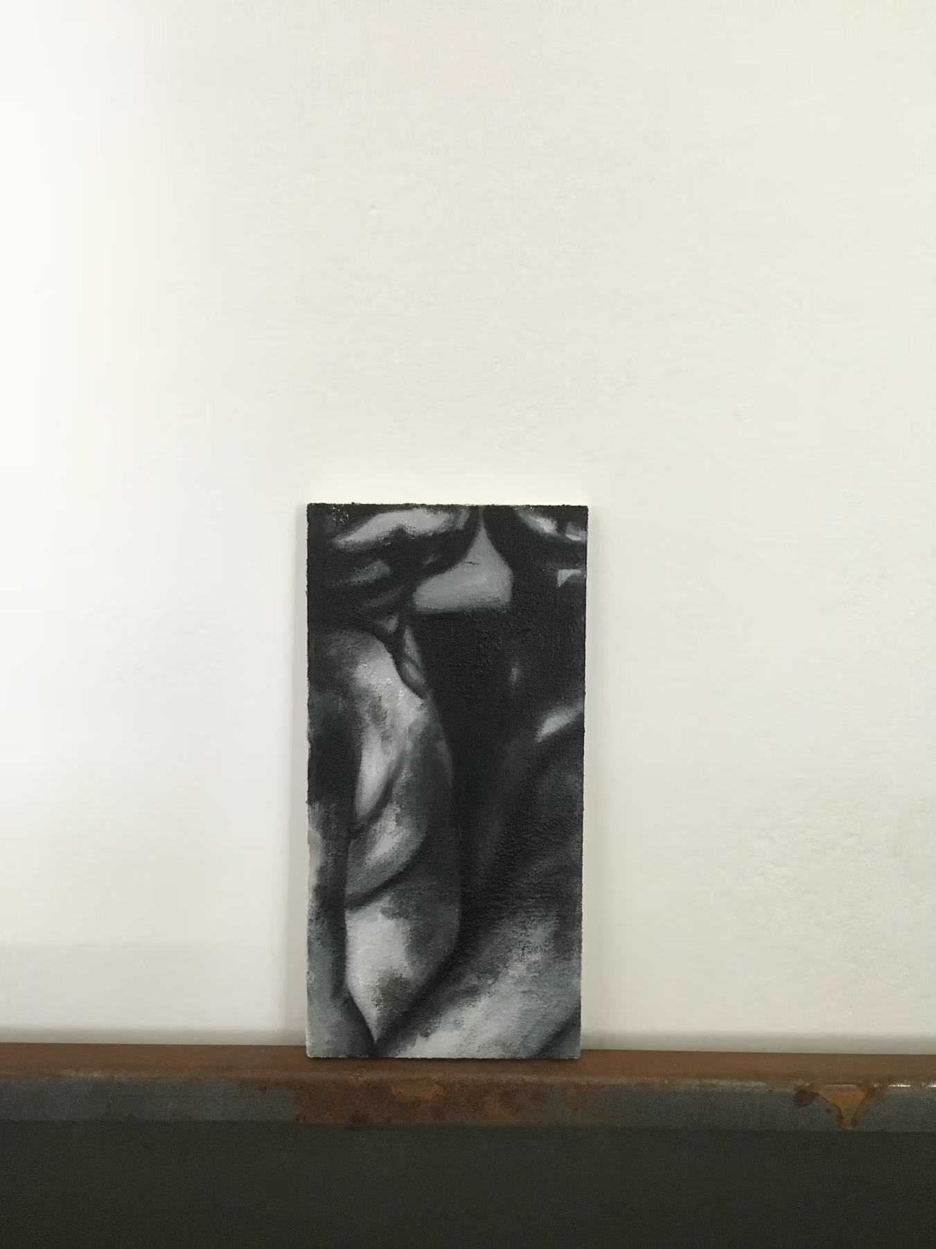 Olio su mattonella